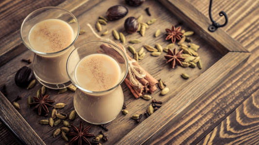 Different types of spices used in masala chai