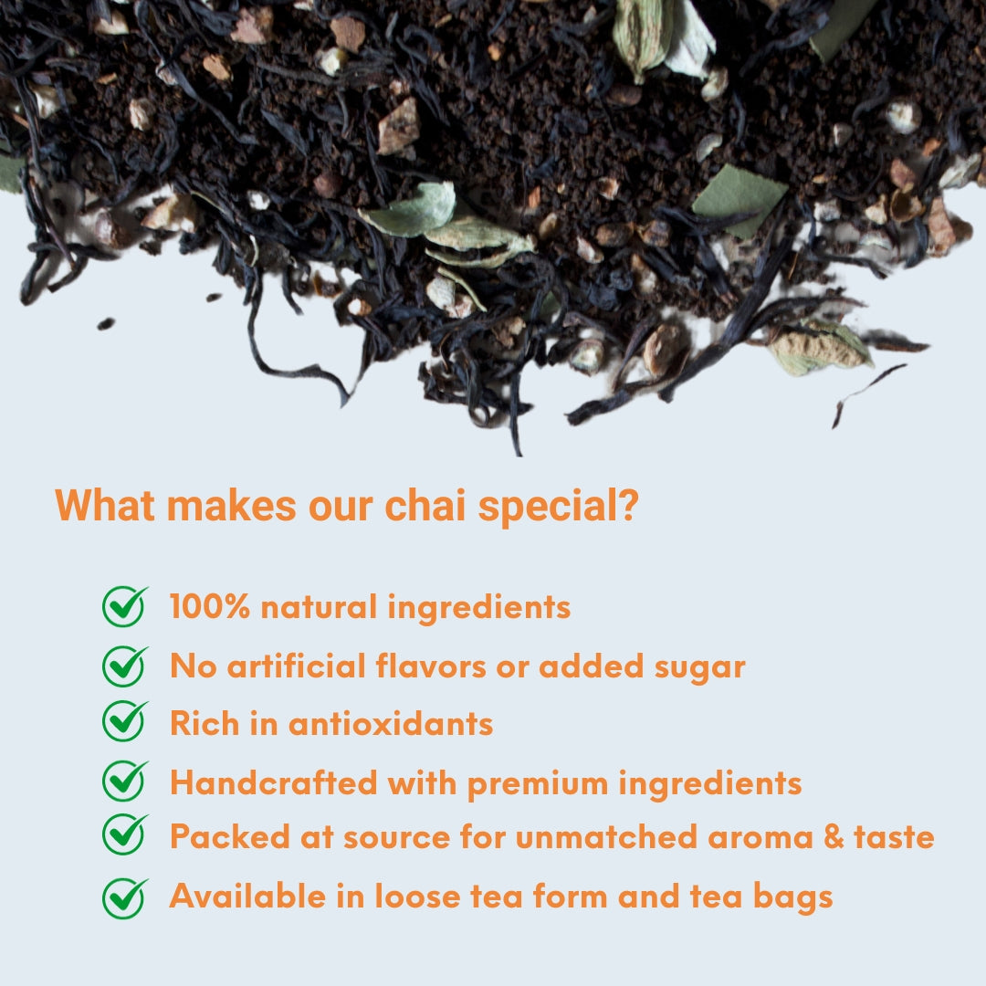 Loose Chai Combo - Kesar & Masala