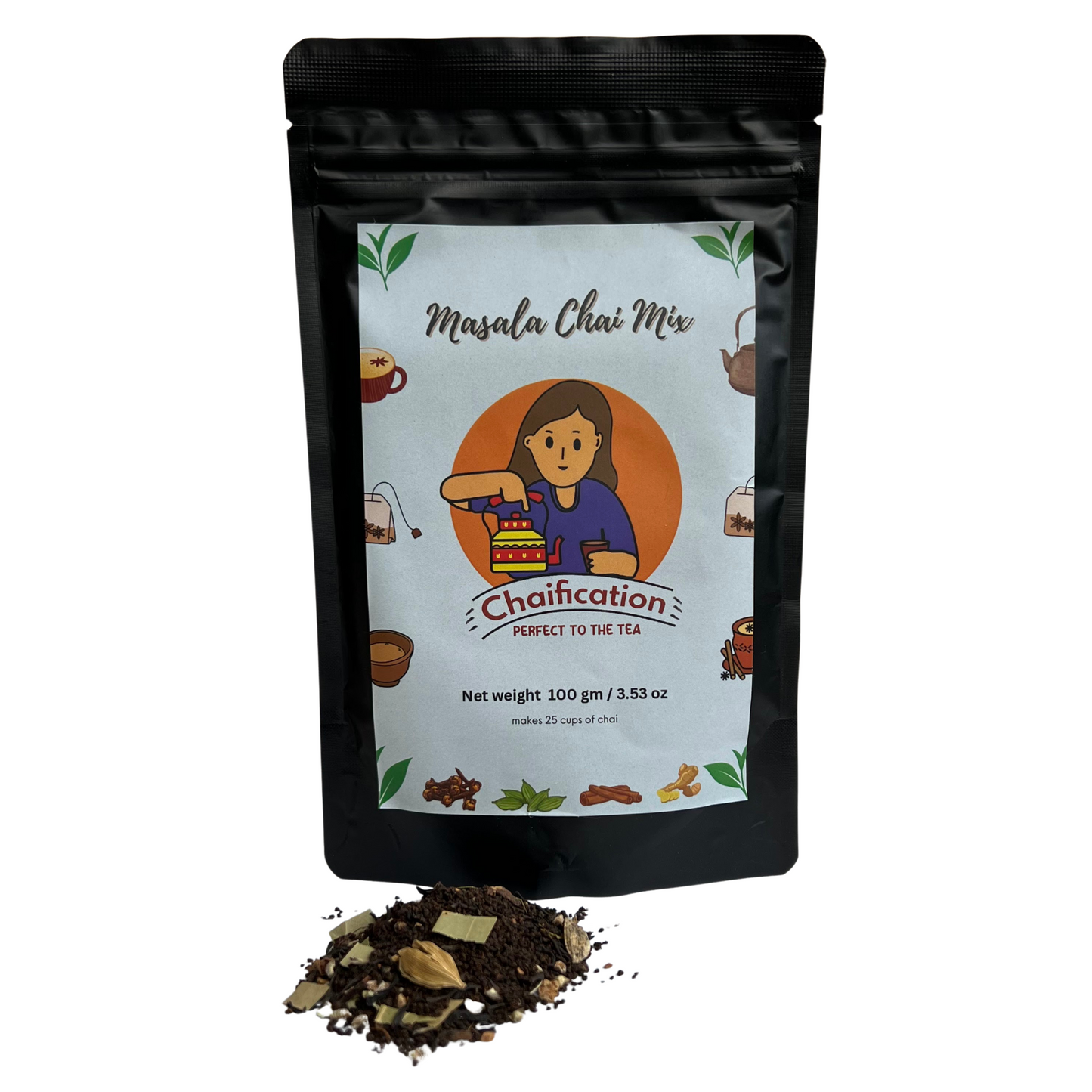 Masala Chai - Loose Chai Mix (makes 25 cups)